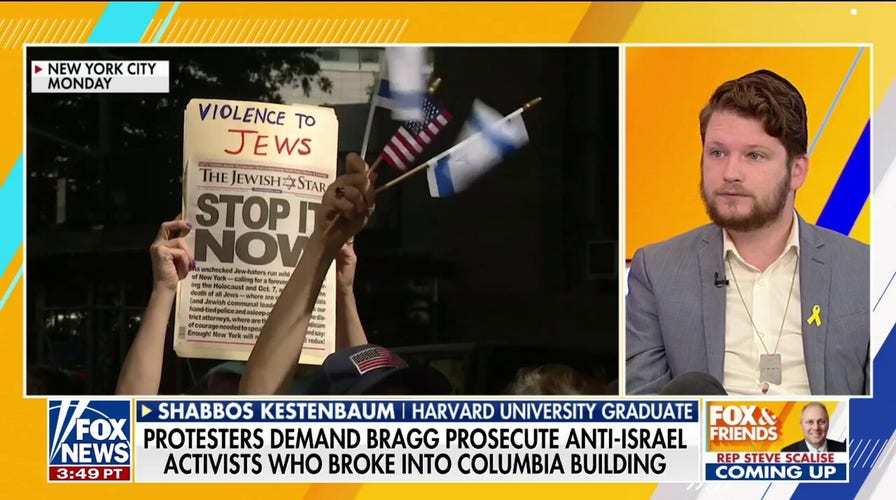 Harvard graduate speaks out after DA Bragg drops protesters' charges: 'Shocking'