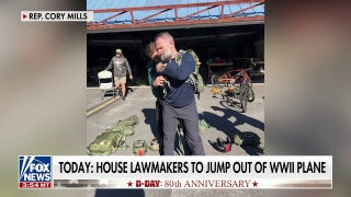 House lawmakers jump out of WWII-era plane to honor D-Day anniversary - Fox News