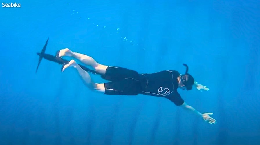 With Seabike, you can ride a bike underwater
