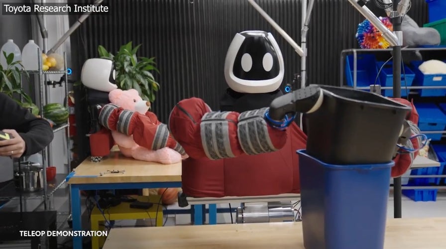 Toyota’s Punyo soft robot acts like a human