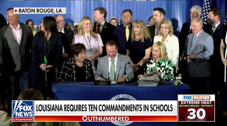 Louisiana facing major backlash over law requiring Ten Commandments in classrooms