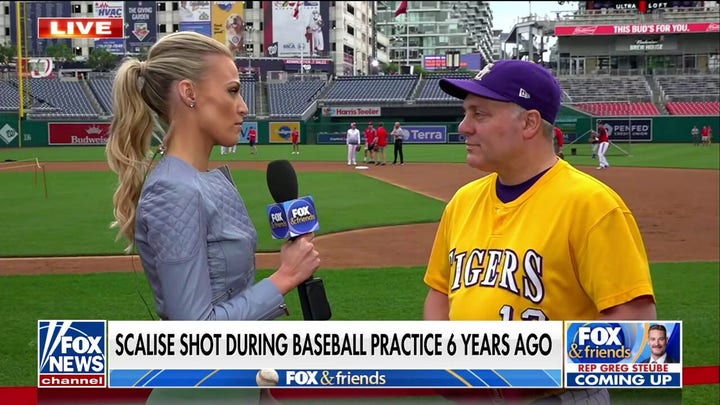 Rep. Steve Scalise reflects on congressional baseball shooting: 'God was on that ball field'