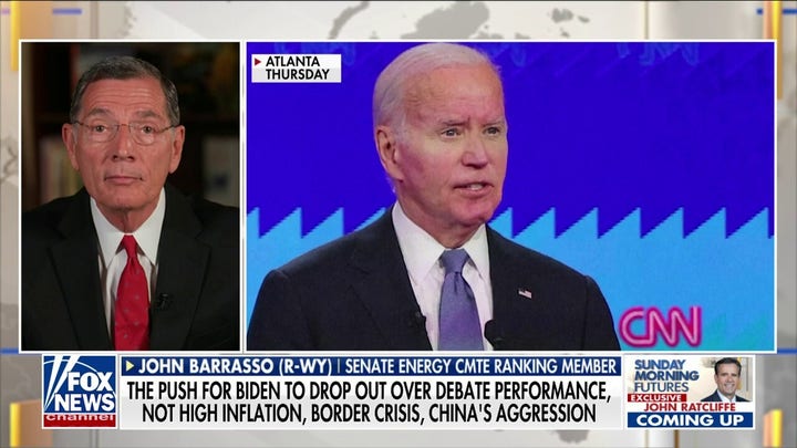 Democrats are 'terrified' after seeing Biden's contrast with Trump: Sen. John Barrasso