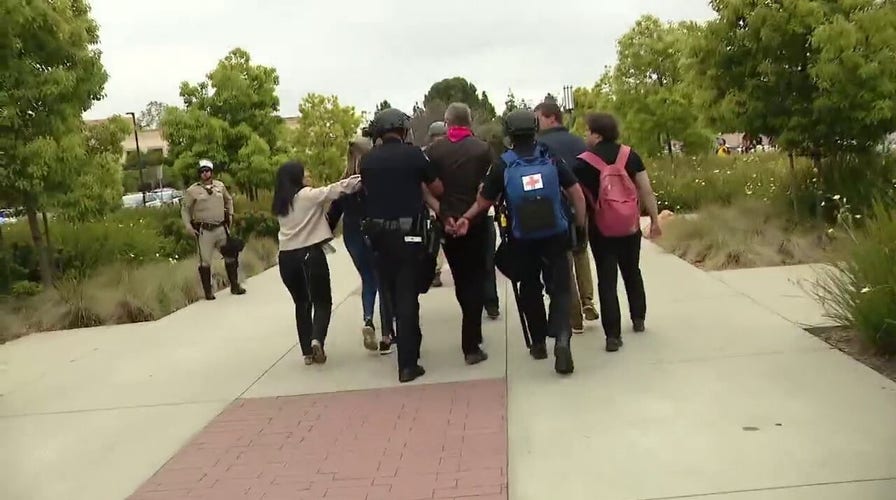 Anti-Israel protesters, including faculty, arrested at University of California, Irvine campus