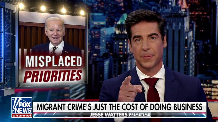 Jesse Watters: Biden's agenda is illegal migrants first, Americans last