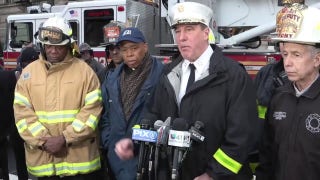 Dramatic video shows FDNY firefighters rescue three people from burning NYC building - Fox News