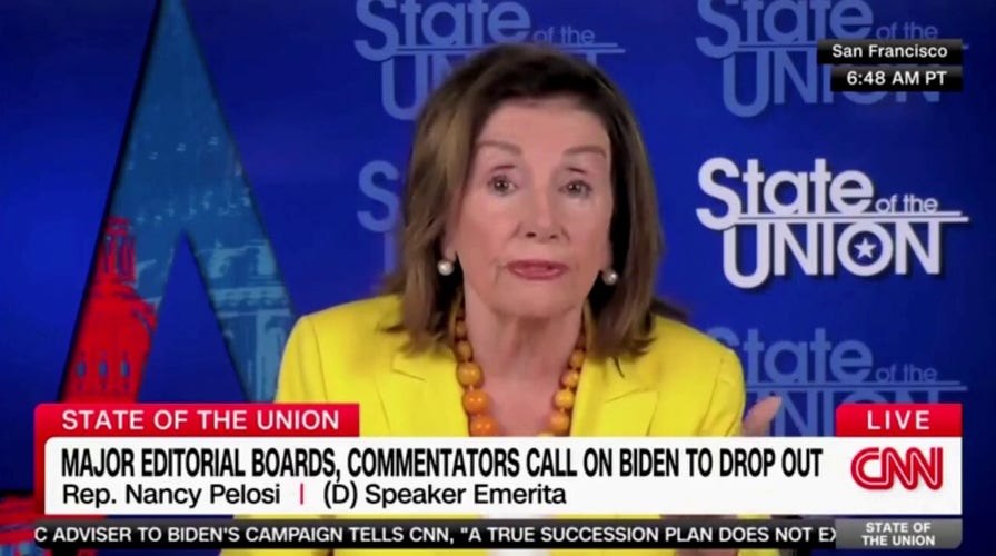 Nancy Pelosi says health professionals suggest Trump has dementia, defends Biden after debate