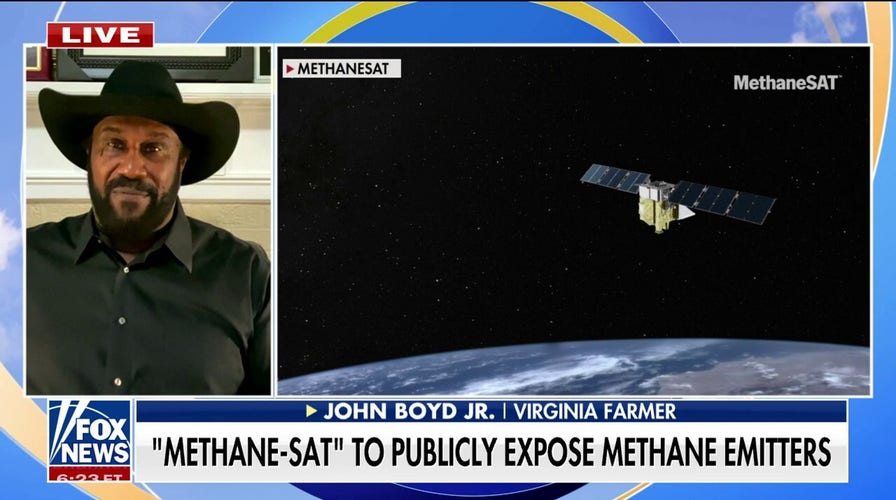 Virginia farmer John Boyd Jr. on methane tracking satellite: 'Very alarming for America'