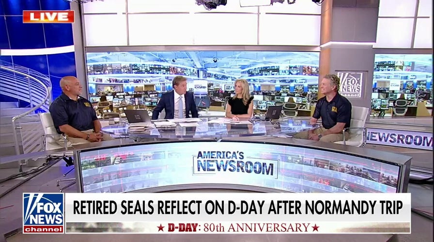 Retired Navy SEALs travel to Normandy for 'once in a lifetime' experience with Fox Nation