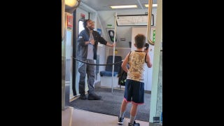 Kid ‘did not disappoint’ when given the chance to make train announcement - Fox News