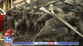 A preview of the World War I Memorial in Washington, DC