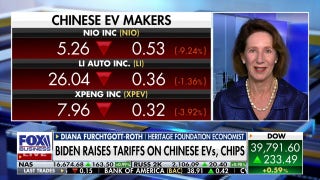 Biden should ban Chinese EVs, not tax them: Diana Furchtgott-Roth - Fox Business Video