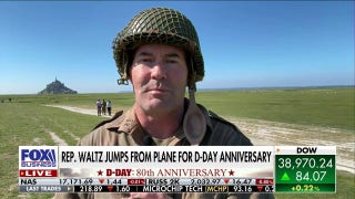 Rep. Mike Waltz commemorates D-Day anniversary with plane jump - Fox Business Video