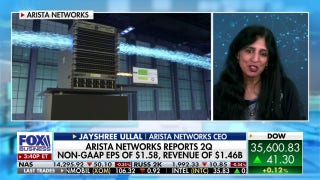Artificial intelligence has become real intelligence: Arista CEO Jayshree Ullal  - Fox Business Video