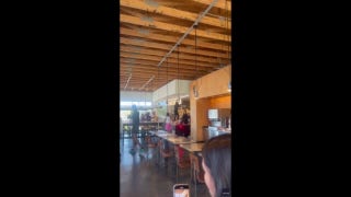 Chaos in California Chipotle as customers start food fight with staff - Fox Business Video