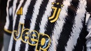 Juventus jersey is seen at a store in Rome, Italy on March 25, 2024.
