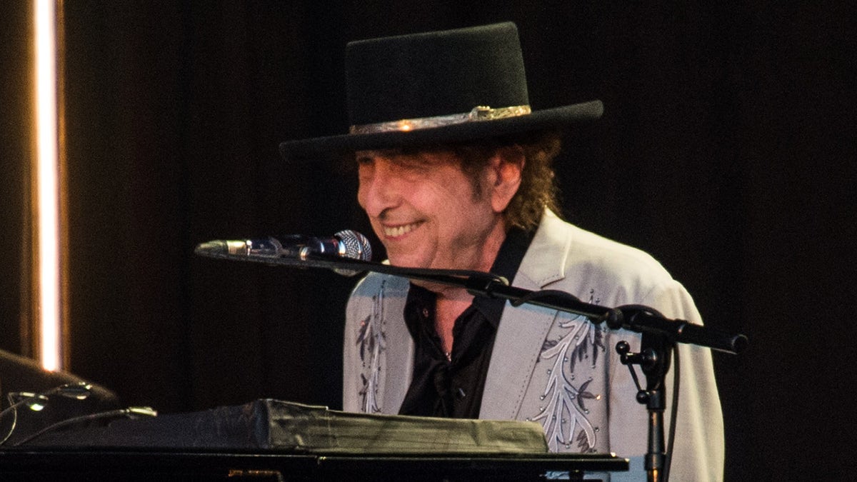 Bob Dylan performing in 2019. 