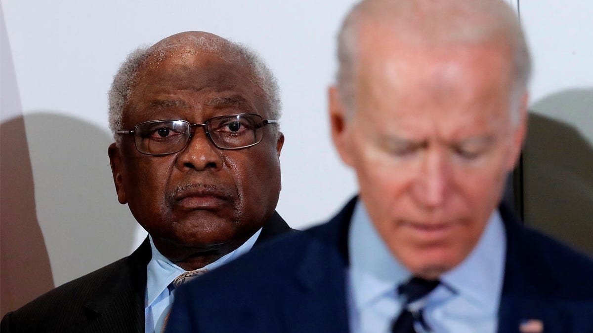 James Clyburn and Joe Biden