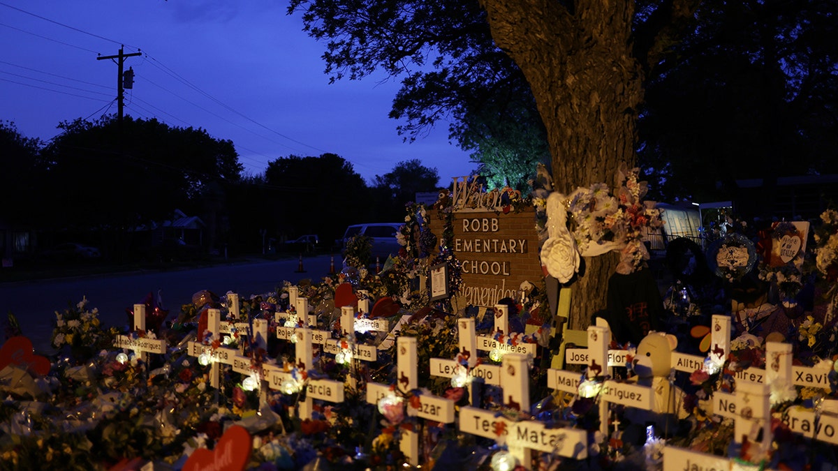 Uvalde, Texas, school shooting memorial