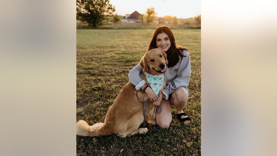 alison appleby and service dog brady