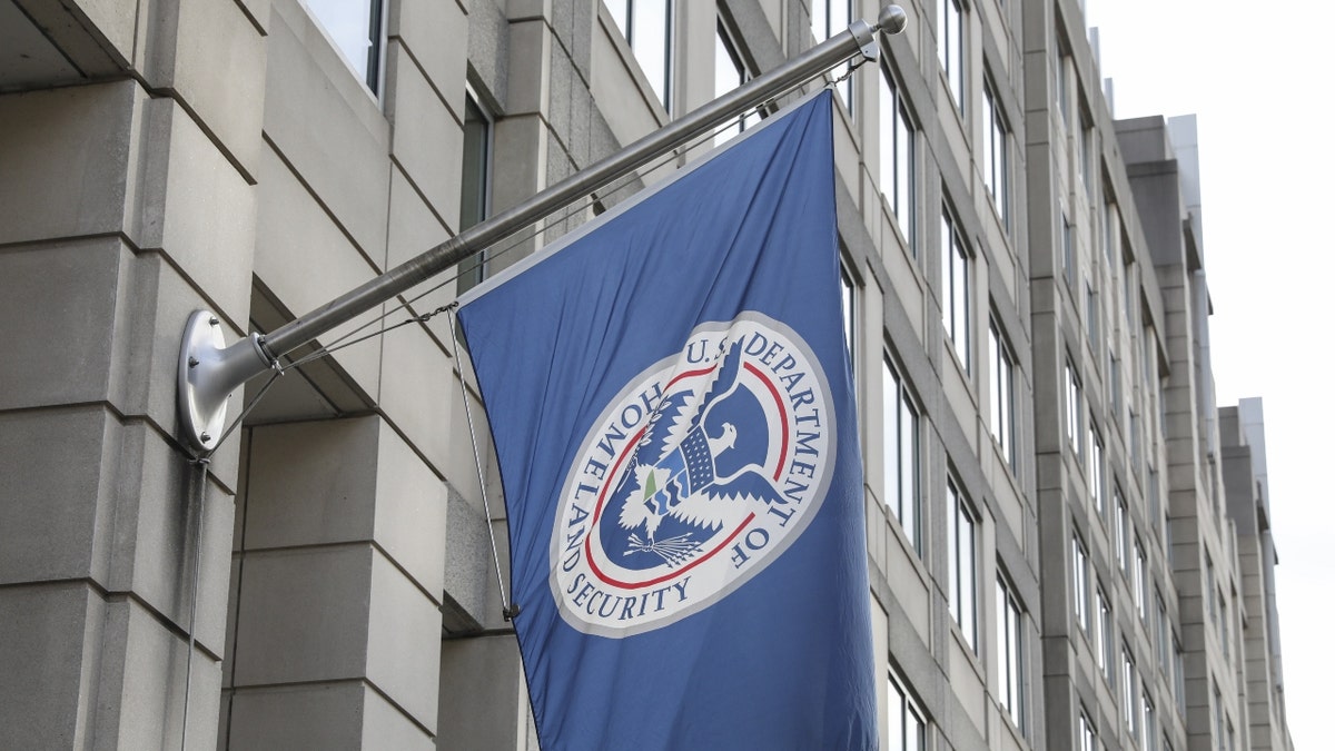 The U.S. Department of Homeland Security flag