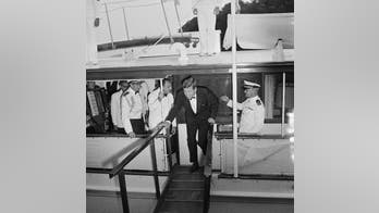 Historic presidential yacht that served five American presidents on display at Florida boat show