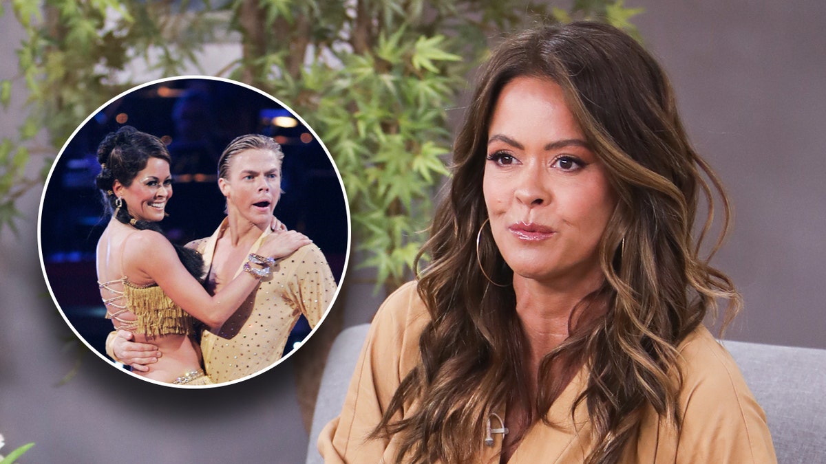 Brooke Burke and Derek Hough on DWTS