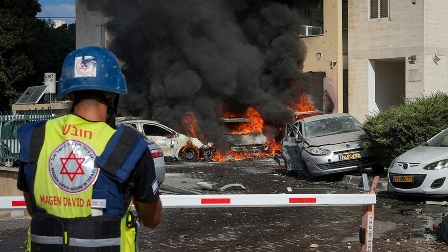 Emergency personnel in Israel