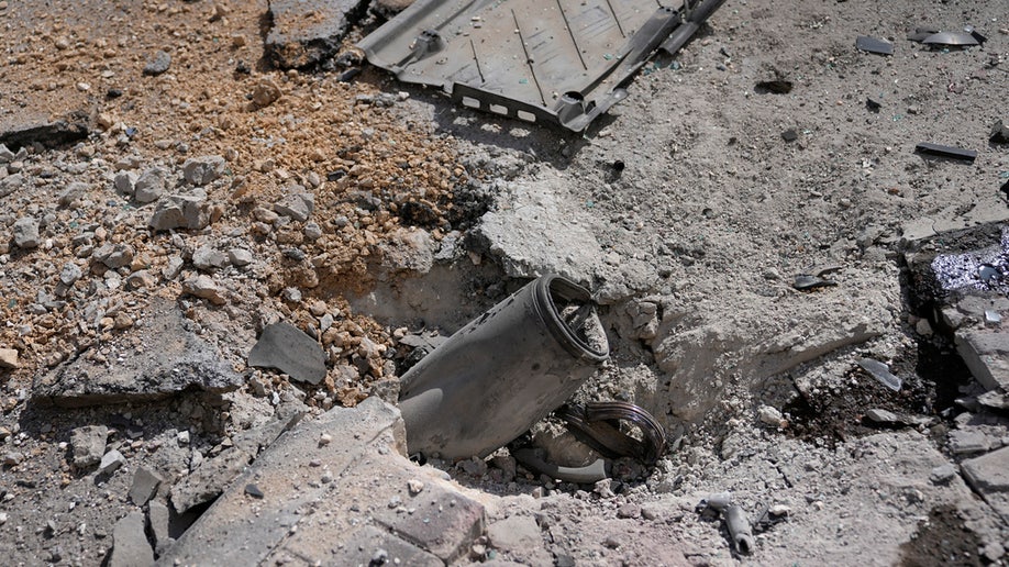 Gaza rocket remains