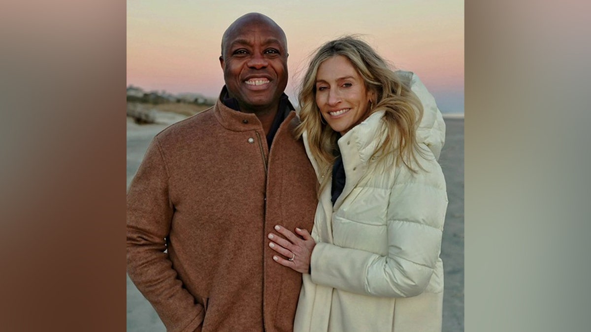 Tim Scott and his fiancée, Mindy Noce. 