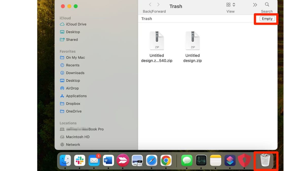 Mac trash can 