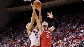 Fans evacuate Indiana-Wisconsin game after fire alarm goes off