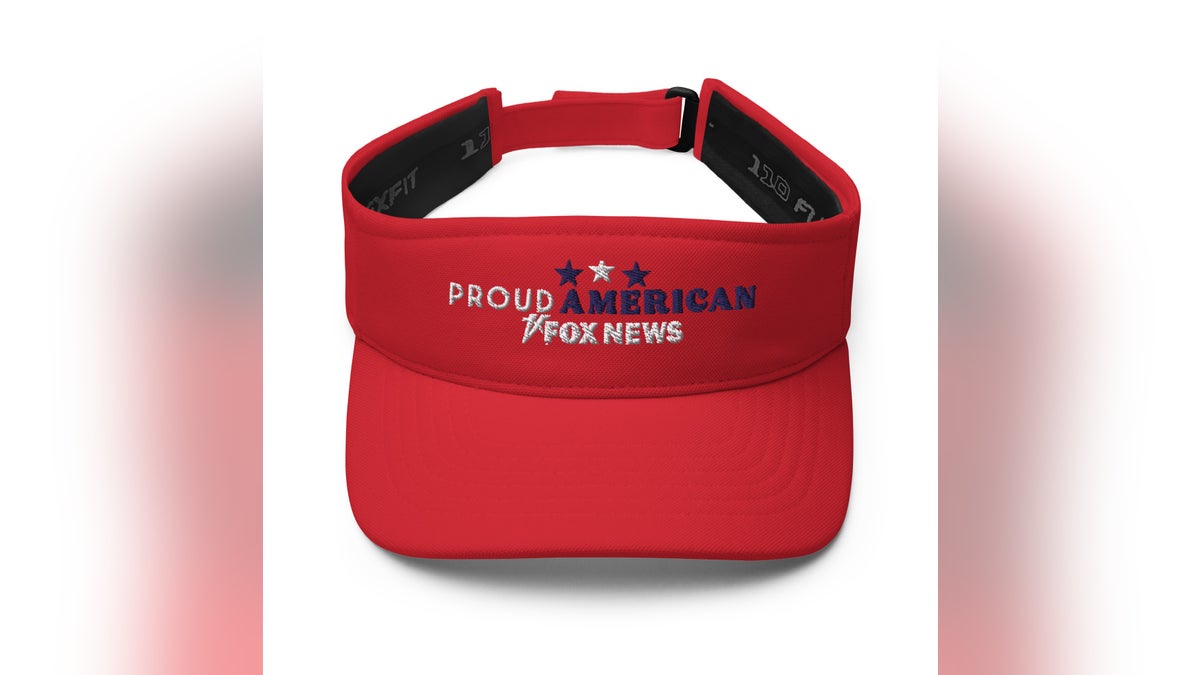 Show off your American pride and stay cool with this visor. 