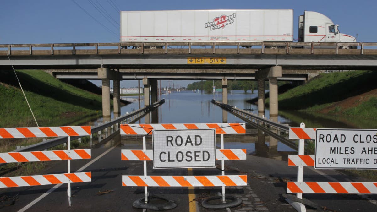 Highway closed