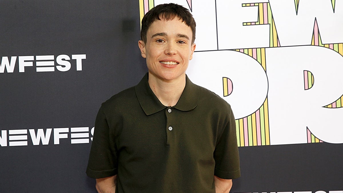 Elliot Page at NYC movie premiere