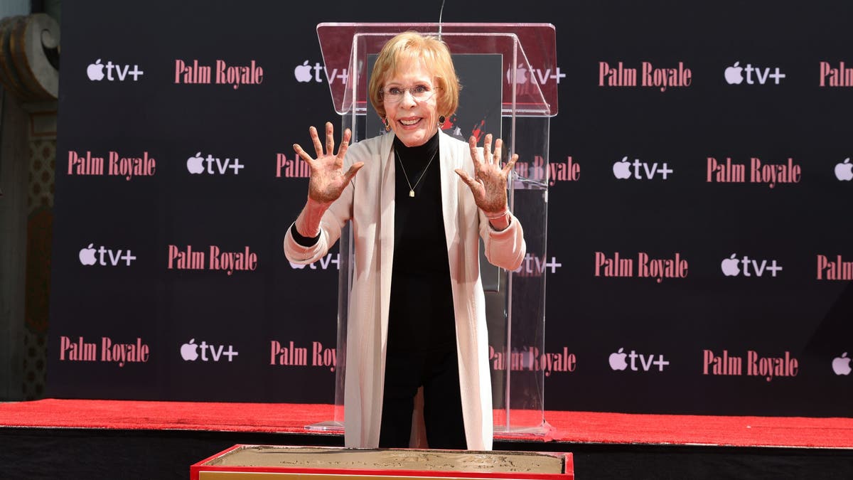 Carol Burnett Hand and Footprint ceremony