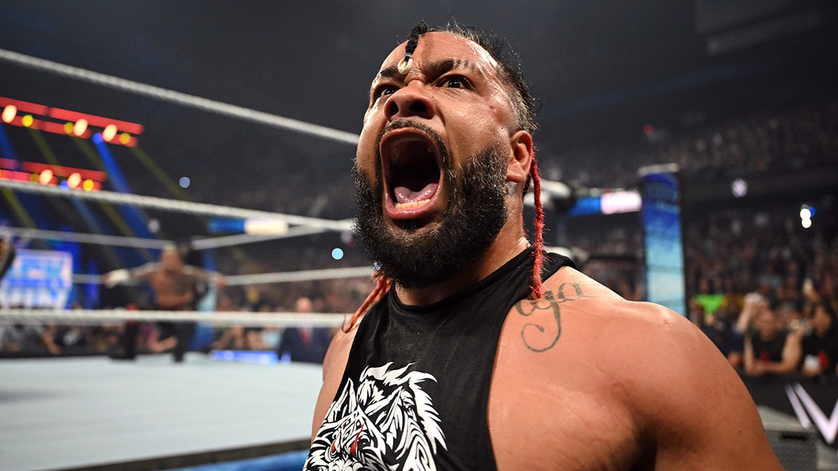 Jacob Fatu screams