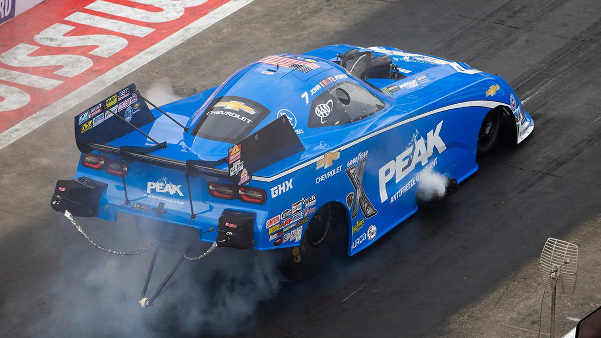 John Force in his Funny Car