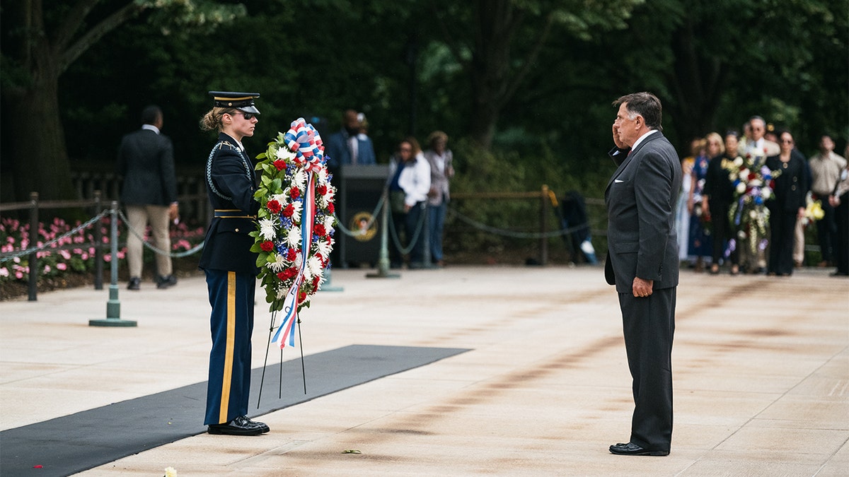 Mission Roll Call Tomb of the Unknown Soldier