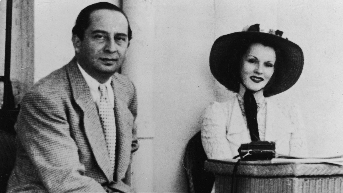 Burhan Belge and Zsa Zsa Gabor