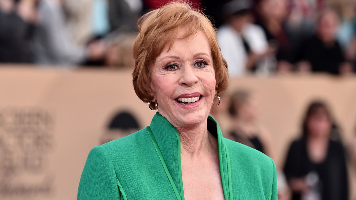 Carol Burnett smiling