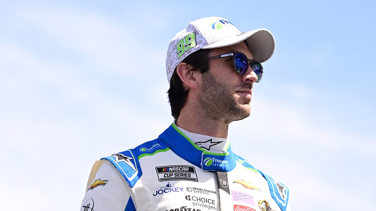 Daniel Suarez pre-race