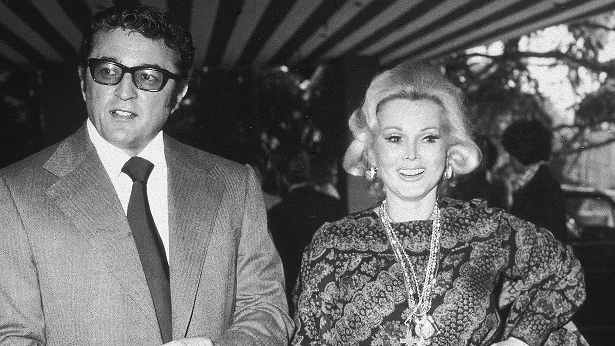 Michael O'Hara and Zsa Zsa Gabor