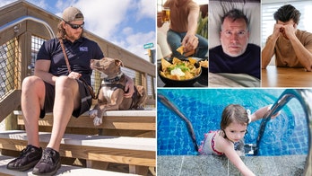 Service dogs save veterans, plus men's energy boosters and safe swimming tips