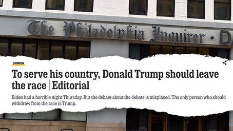 Major swing-state newspaper raises eyebrows after calling on Trump to drop out after debate