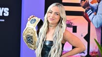 WWE women's champ Liv Morgan does a nice job throwing out first pitch (better than 2 NFL QBs)