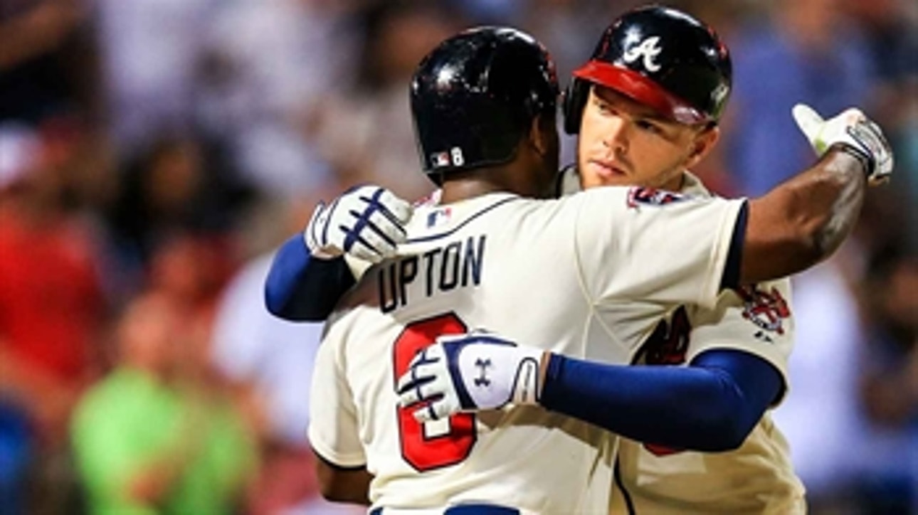 Freeman praises Upton's hot-hitting