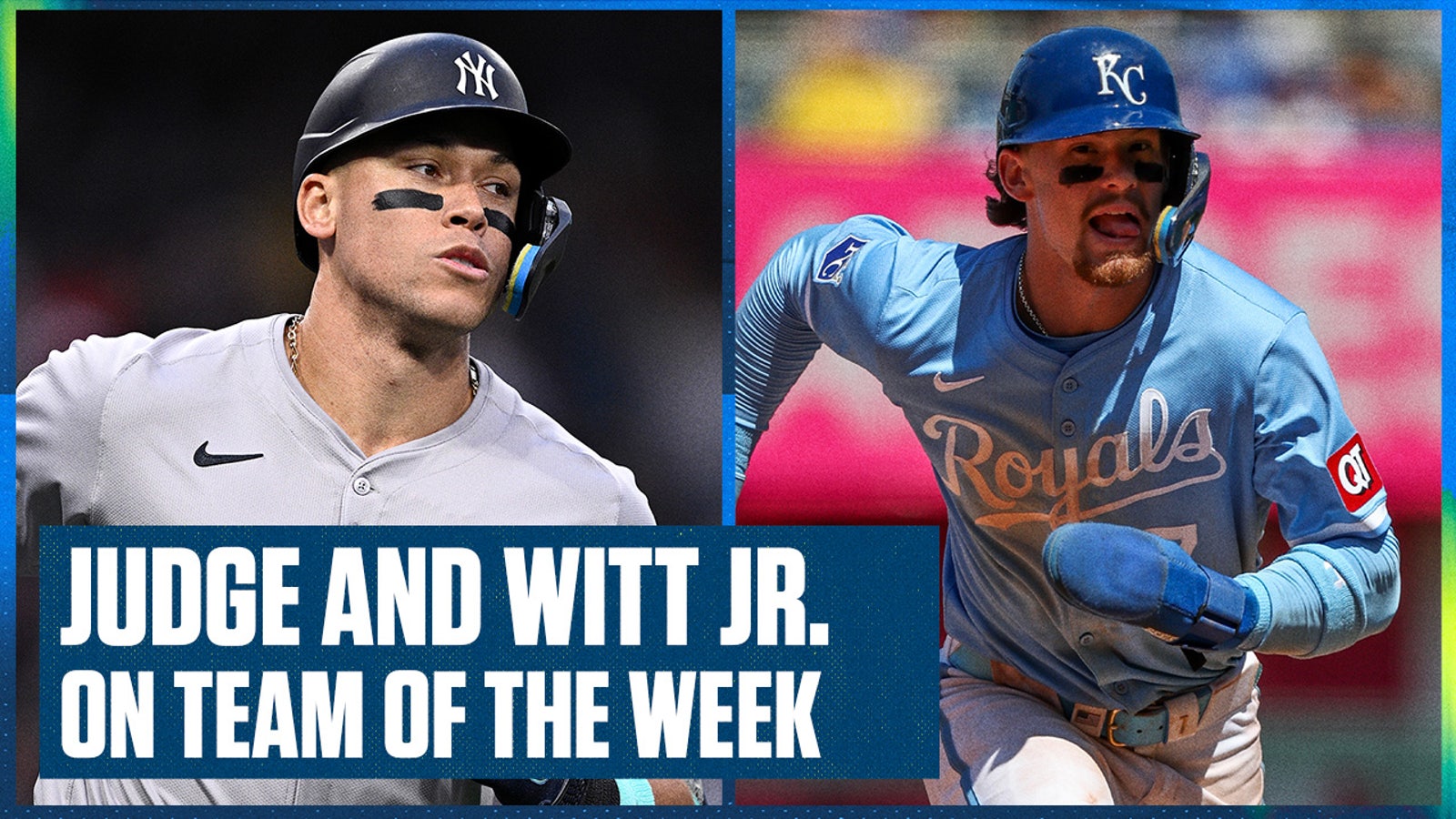 Aaron Judge & Bobby Witt Jr. headline Ben's Team of the Week