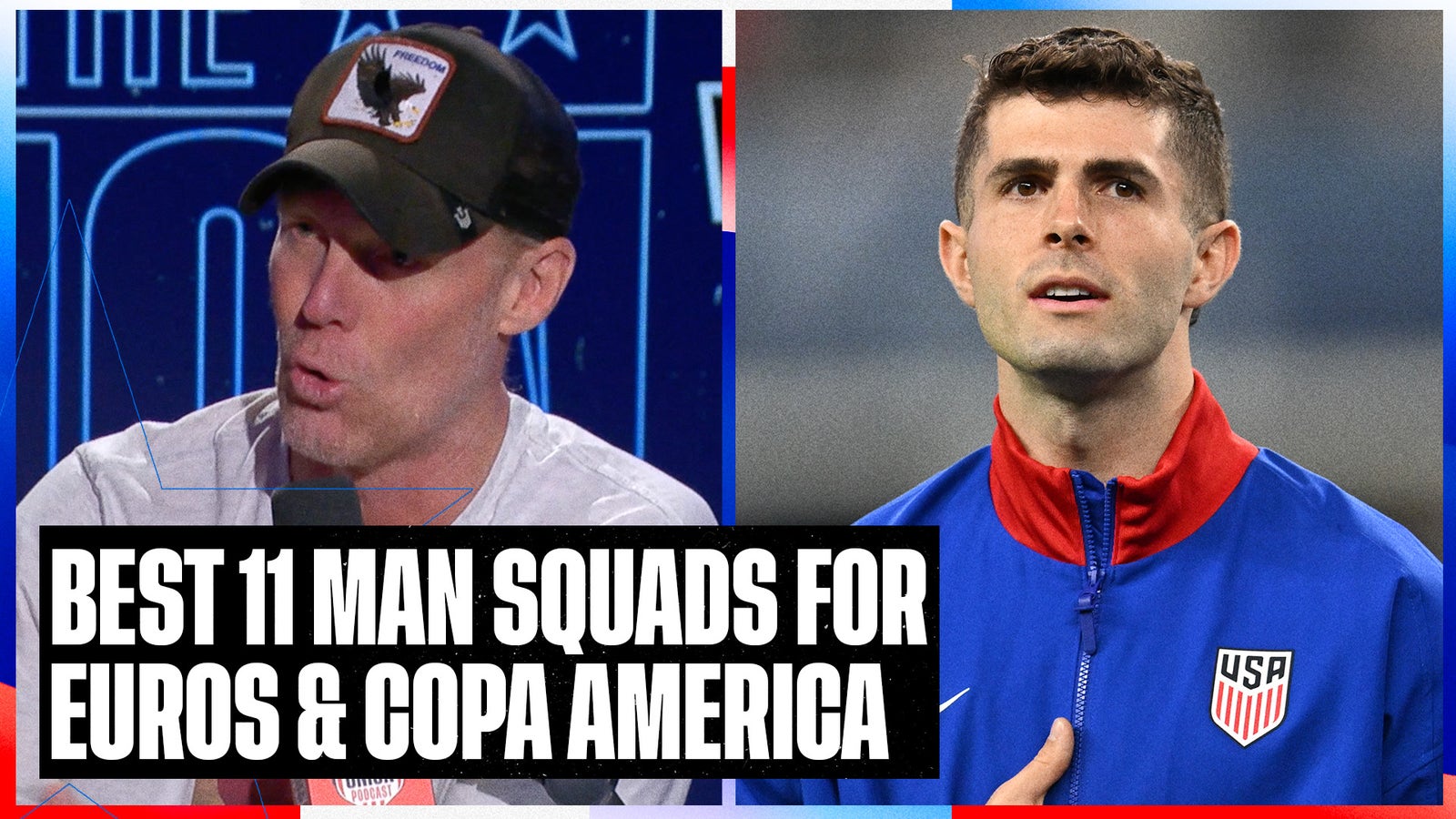 Alexi Lalas gives his best 11-man squads for the Euros and Copa America