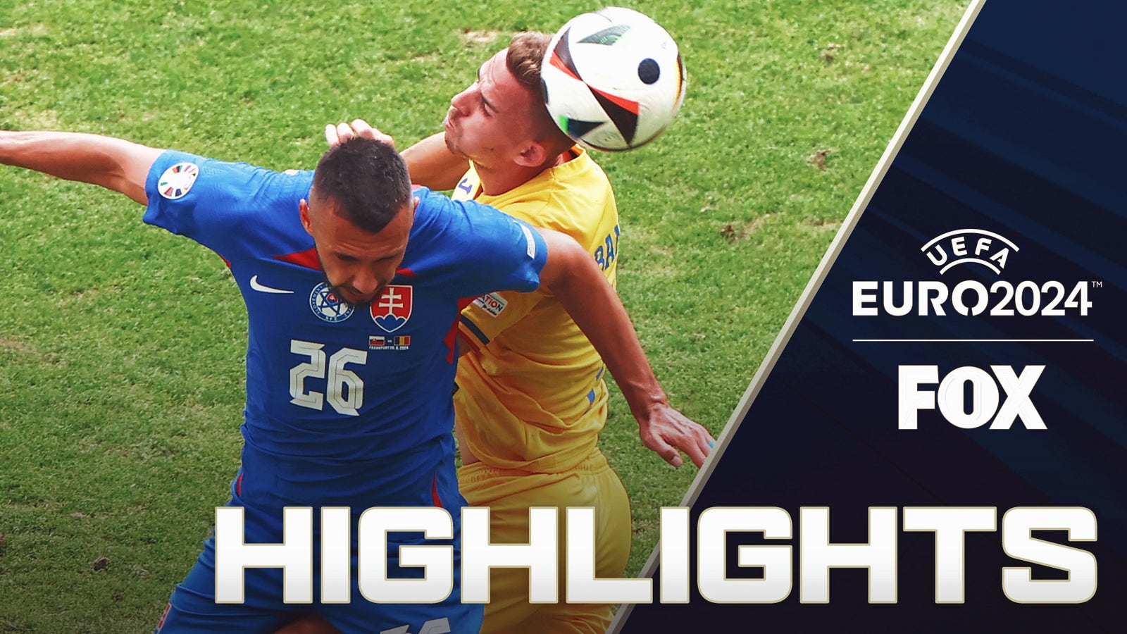 Slovakia vs. Romania Highlights | UEFA Euro 2024